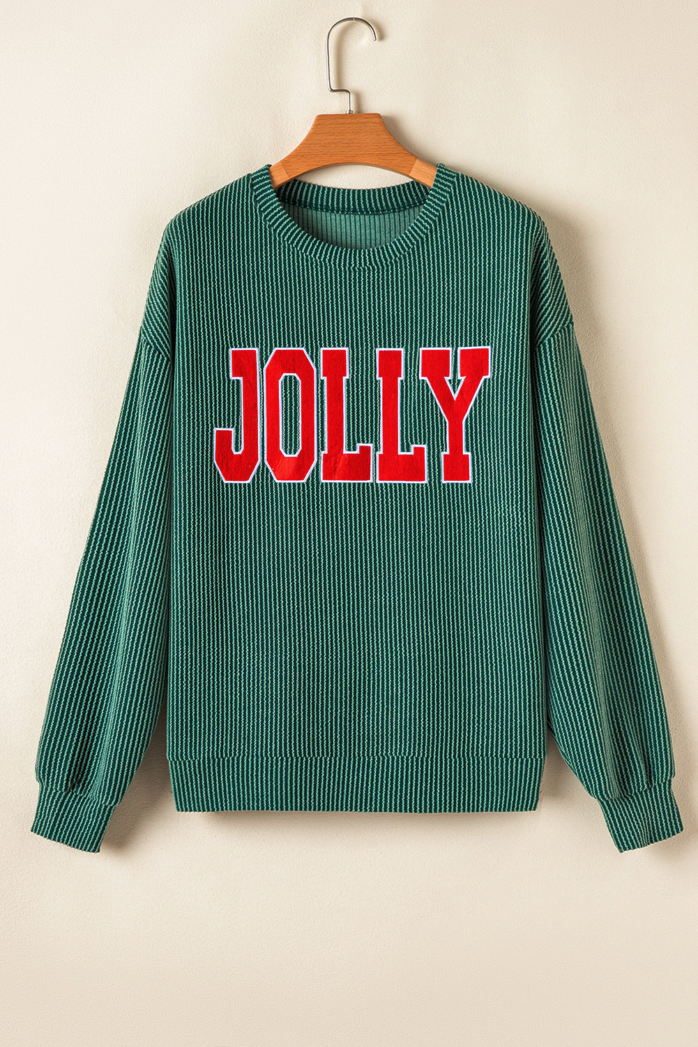 Evergreen JOLLY Corded Long Sleeve Top and Pockets Pants Set