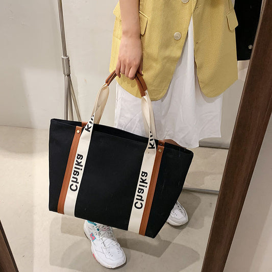 Canvas New Fashion Casual Fashion Women's Handbag